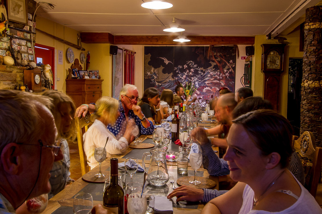 Good food, wine and a welcoming, convivial atmosphere